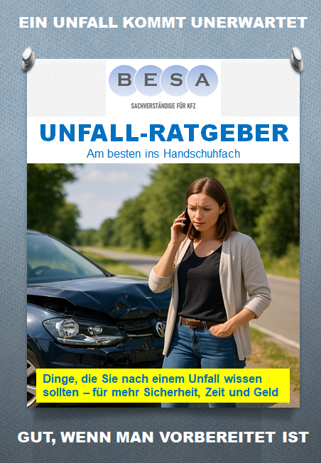 Top 5 Fehler nach einem Unfall - Infografik